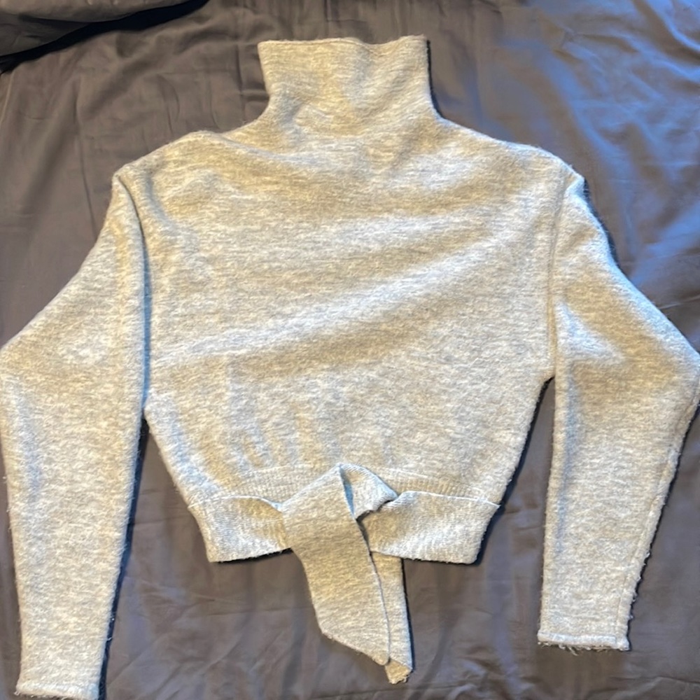 Cropped wool sweater from Aritzia